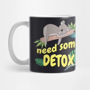 Koala need Detox funny Mug